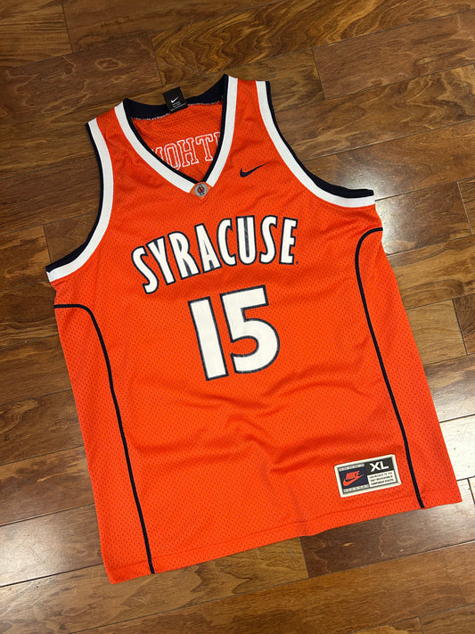2004 Syracuse Carmelo Anthony #15 Vintage Nike Team College Jersey (XL)