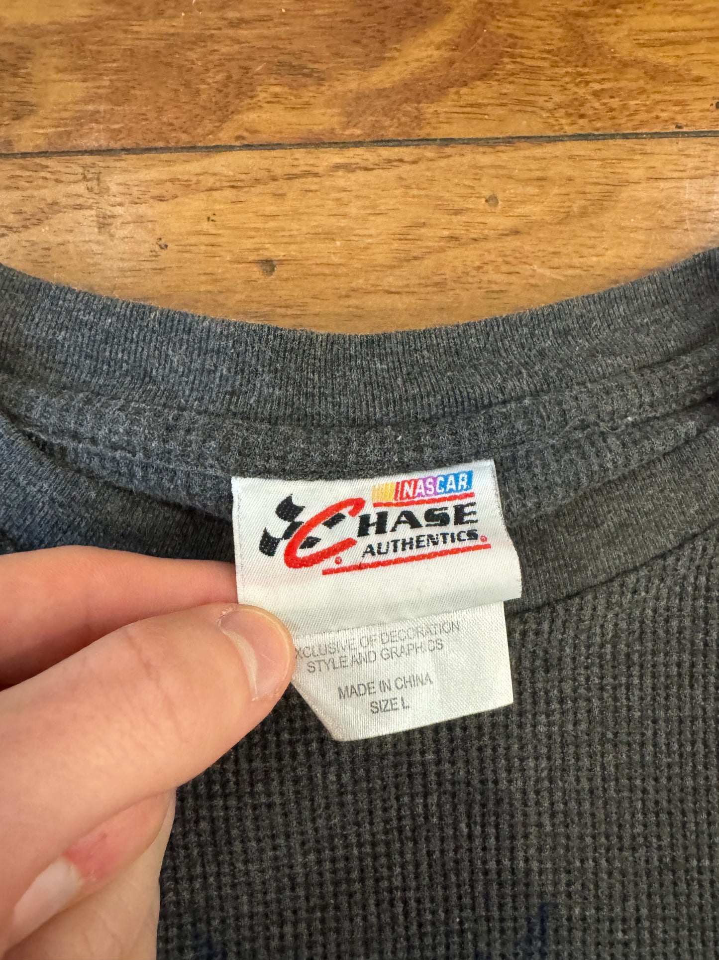 00s Nascar Dale Jr Thermal Long Sleeve Shirt (L)