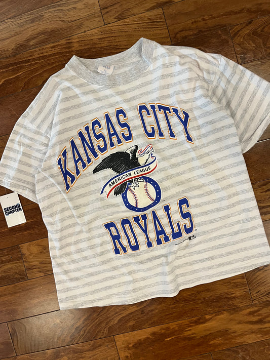 1991 Kansas City Royals Striped Tee (XL)