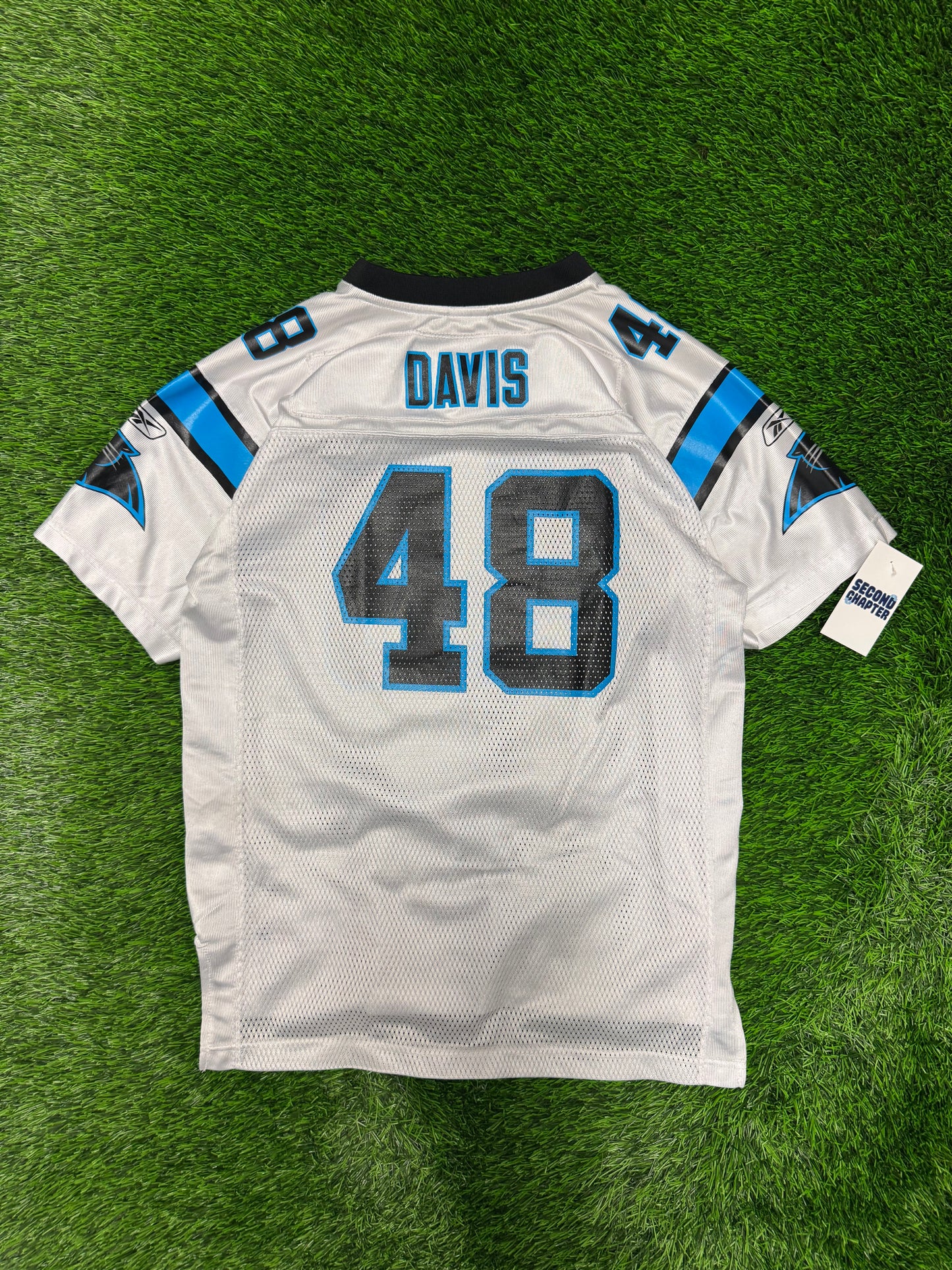 Carolina Panthers Stephen Davis #48 Reebok Jersey (Youth XL)
