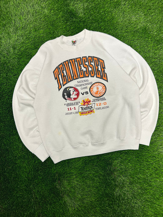 1999 University Of Tennessee Volunteers Vintage Fiesta Bowl Crewneck (XL)