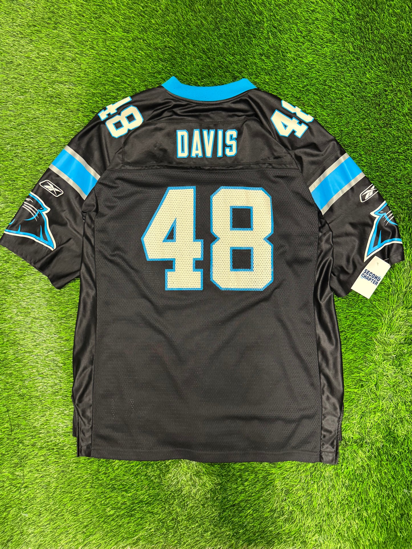 Carolina Panthers Stephen Davis #48 Reebok Jersey (XL)