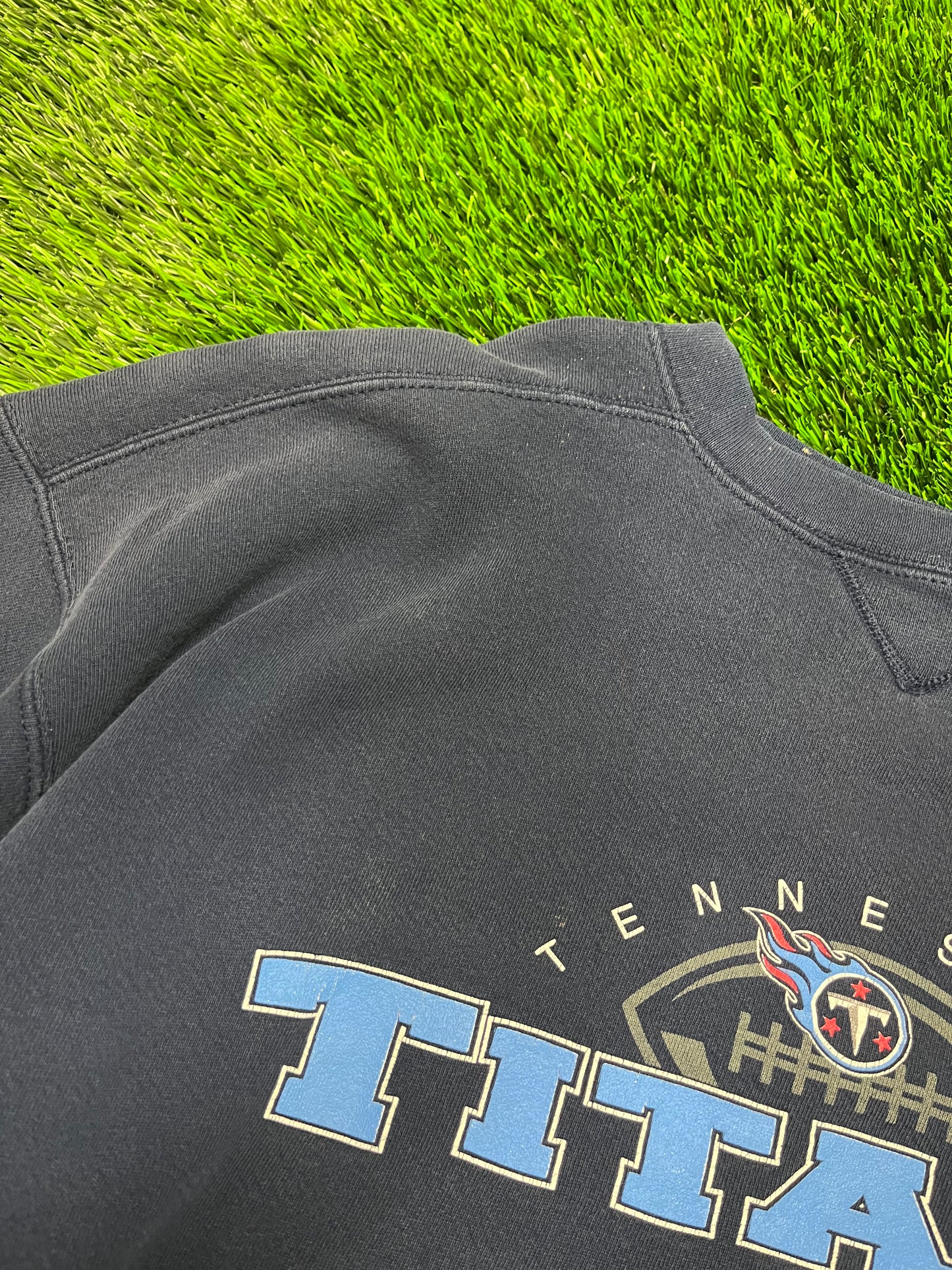 90s Tennessee Titans Puma Boxy Crewneck (XXL)