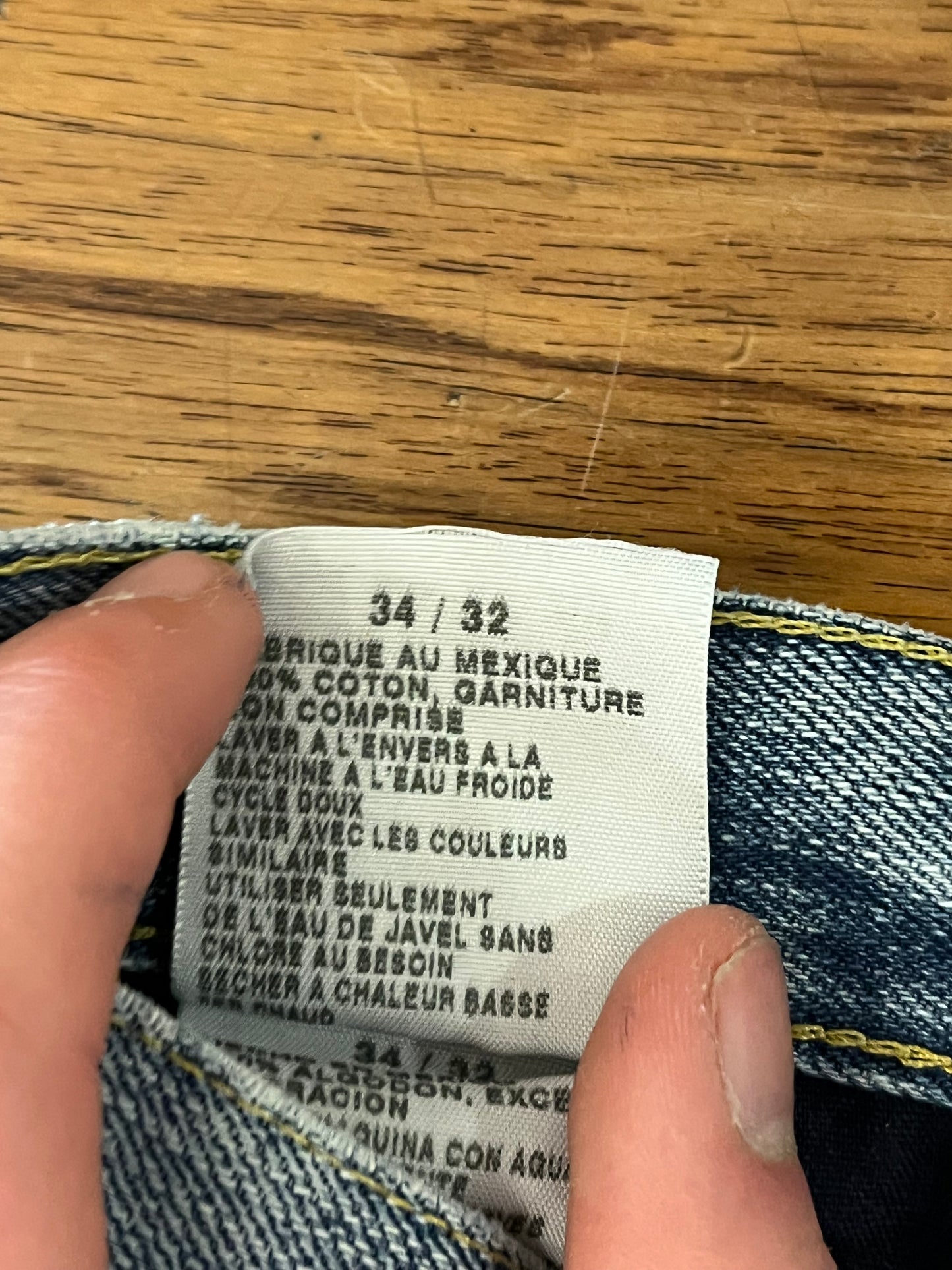 00s Nautica Baggy Blue Jeans (34 x 32)