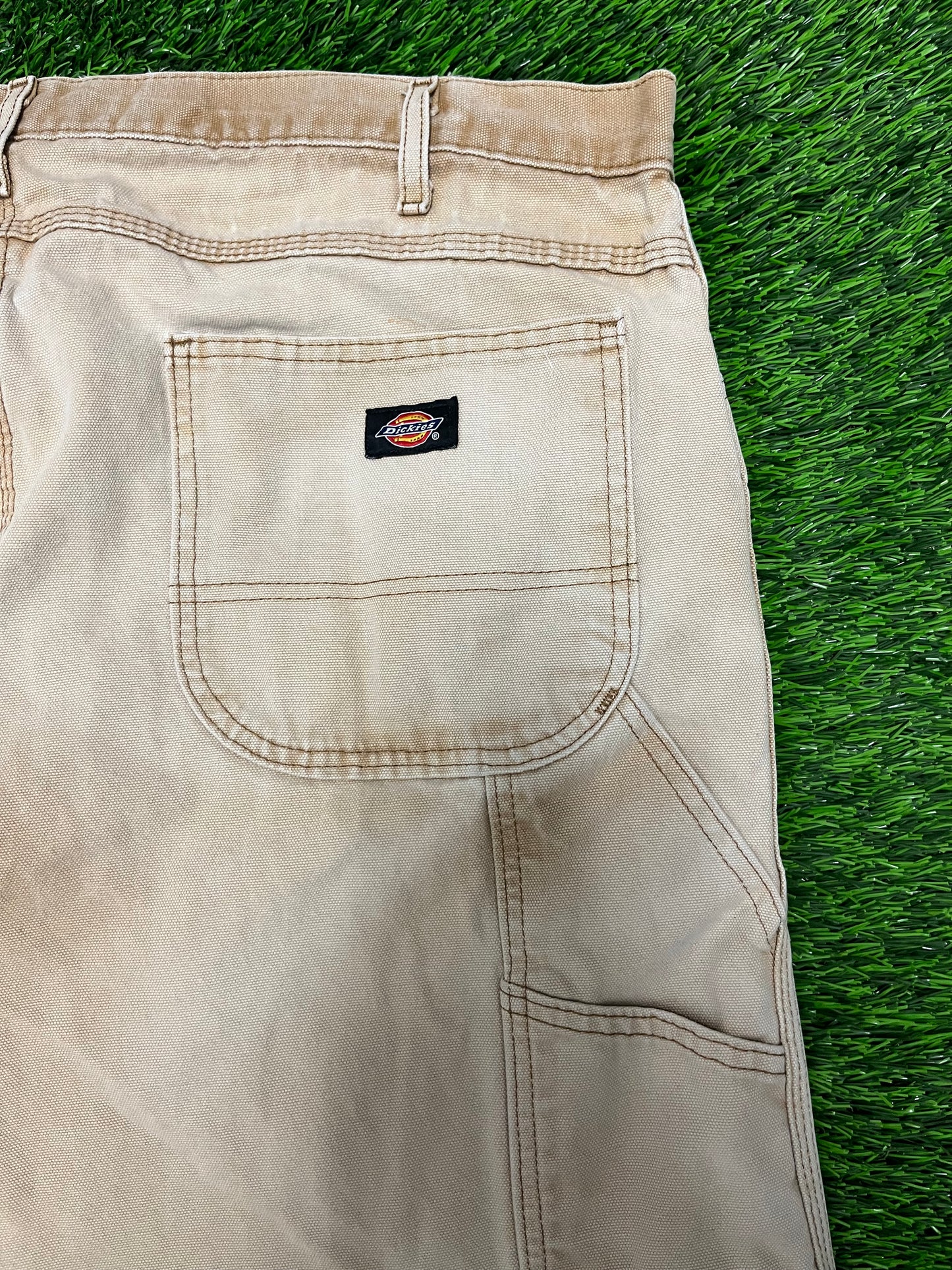 Dickies Black Tab Faded Tan Carpenter Pants (38 x 30)