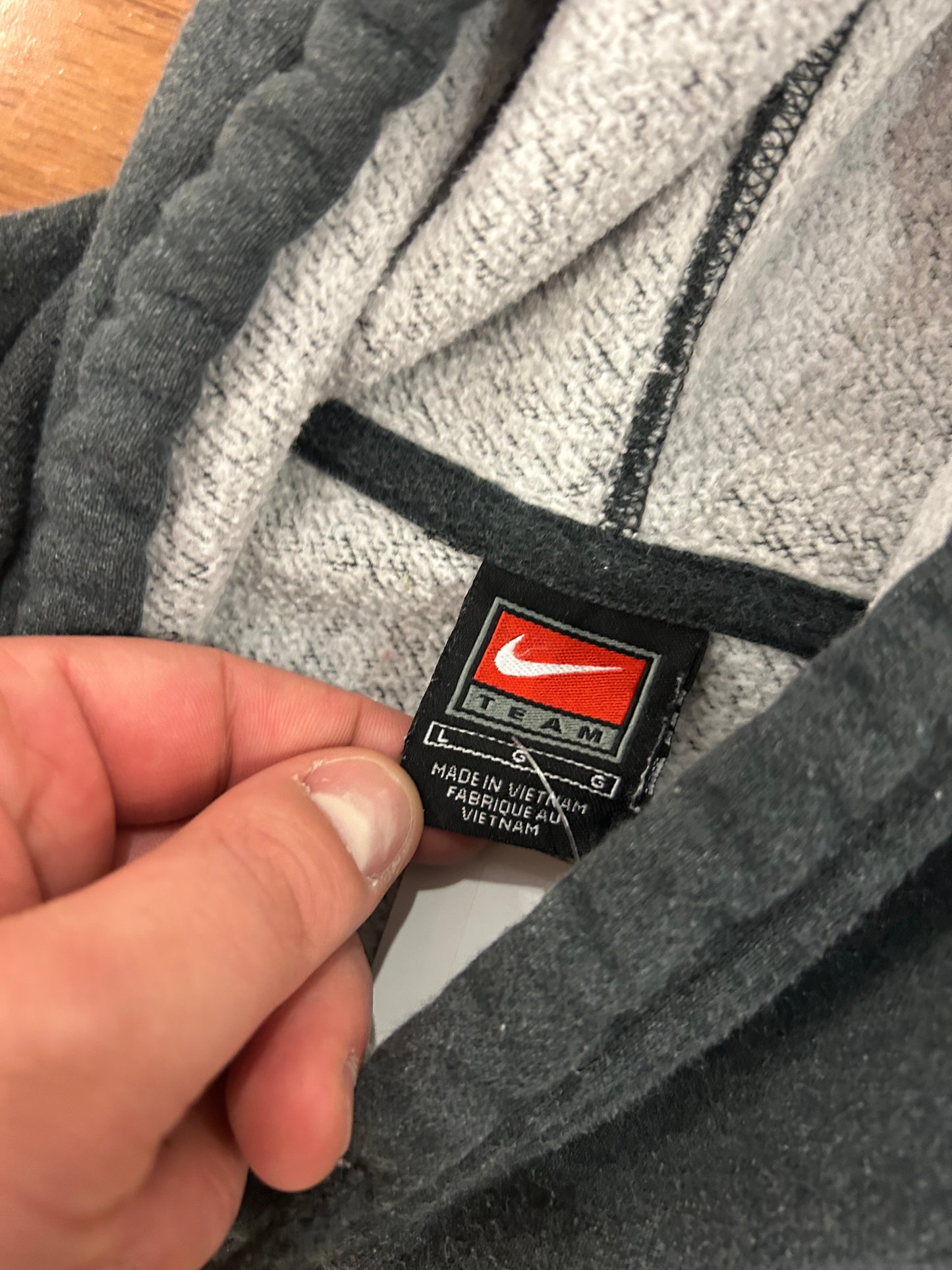 00s Michigan University Nike Basketball Hoodie (L)