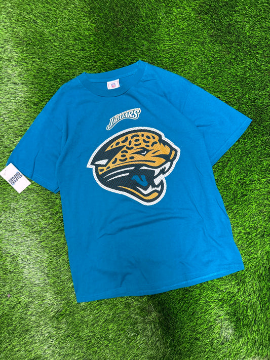 2002 Jacksonville Jaguars NFL Logo Tee (L)