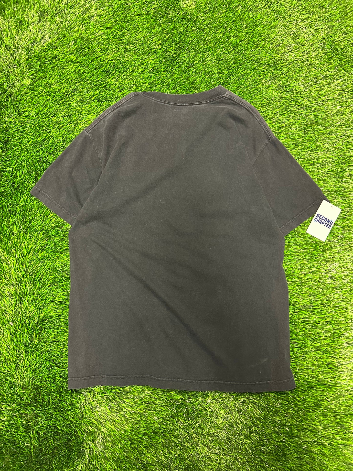 00s Pittsburgh Steelers Helmet Spell Out Vintage Graphic Tee (XL)