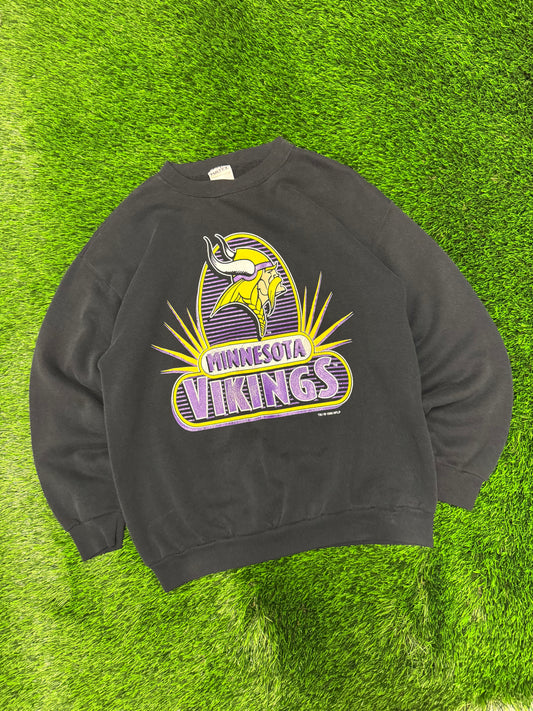 1996 Minnesota Vikings Tultex Crewneck (L)