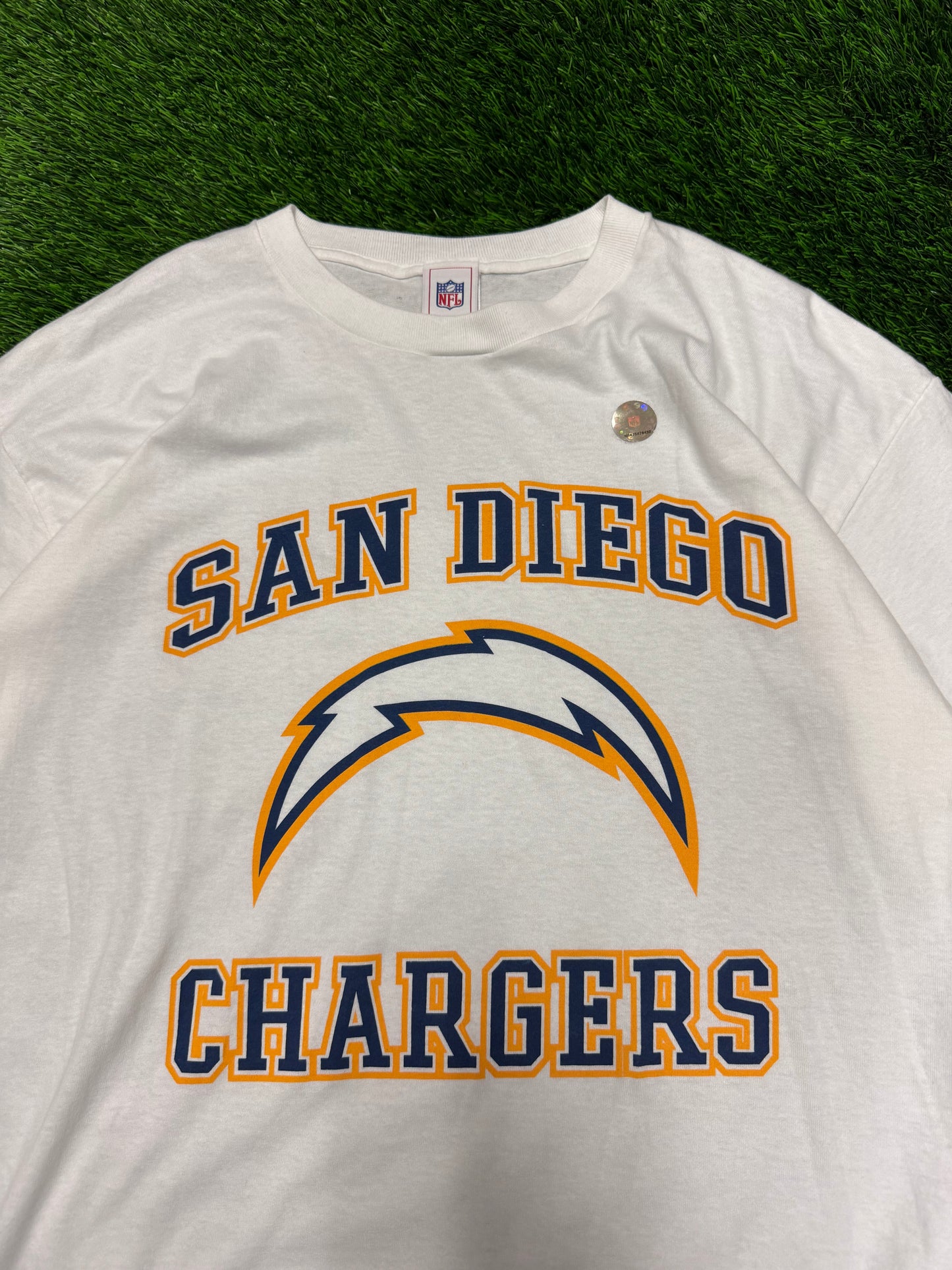 00s San Diego Chargers Essential Spell Out Tee (XL)