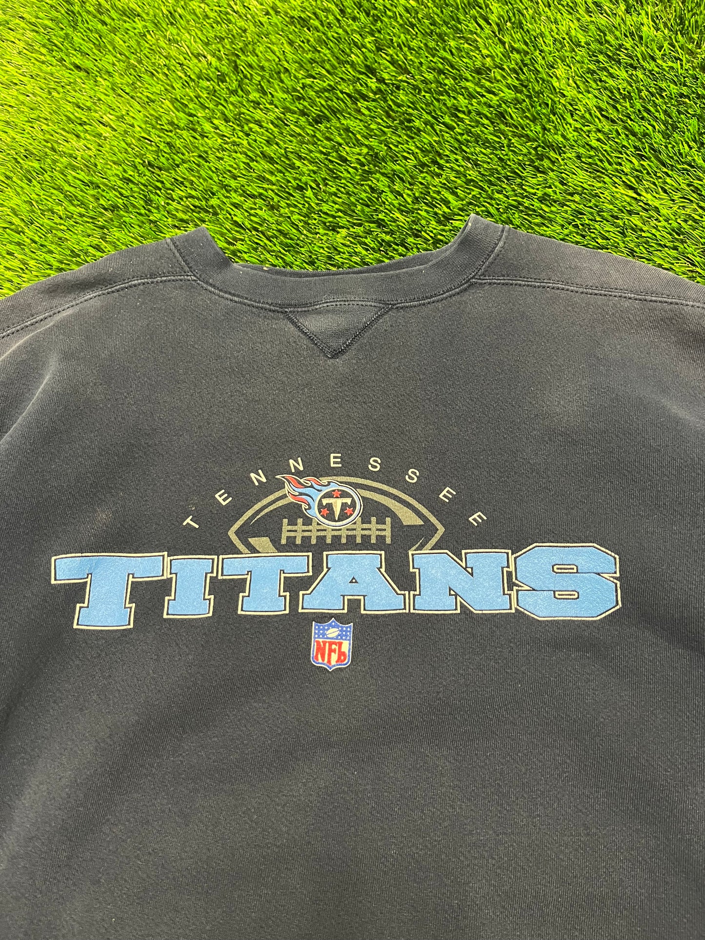 90s Tennessee Titans Puma Boxy Crewneck (XXL)