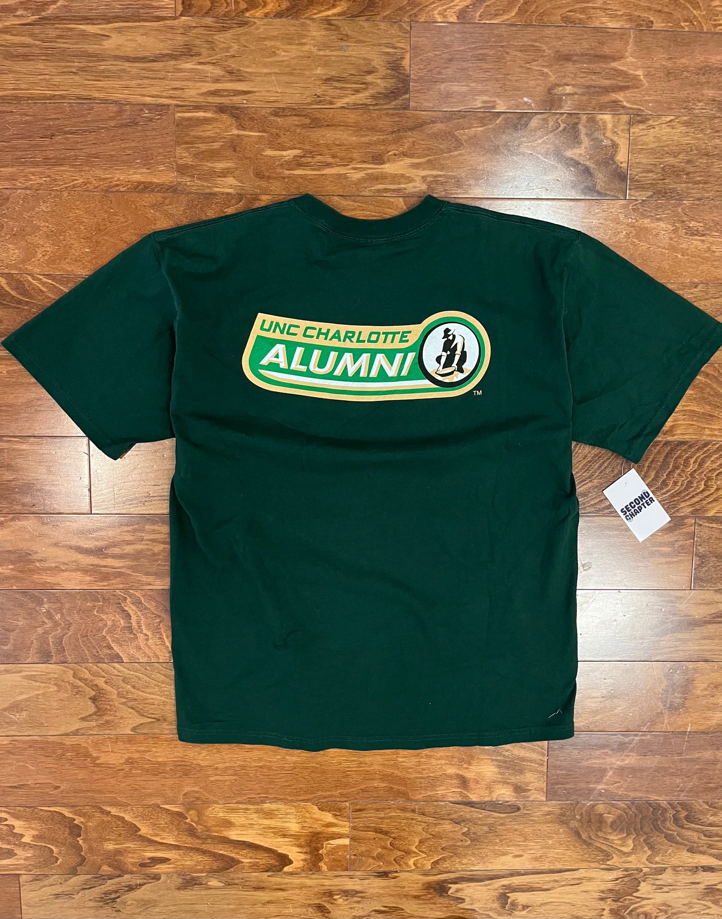 00 UNC Charlotte Gang Green Graphic Rare Tee (L)