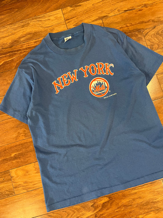 1987 New York Mets Spell Out Tee (L)
