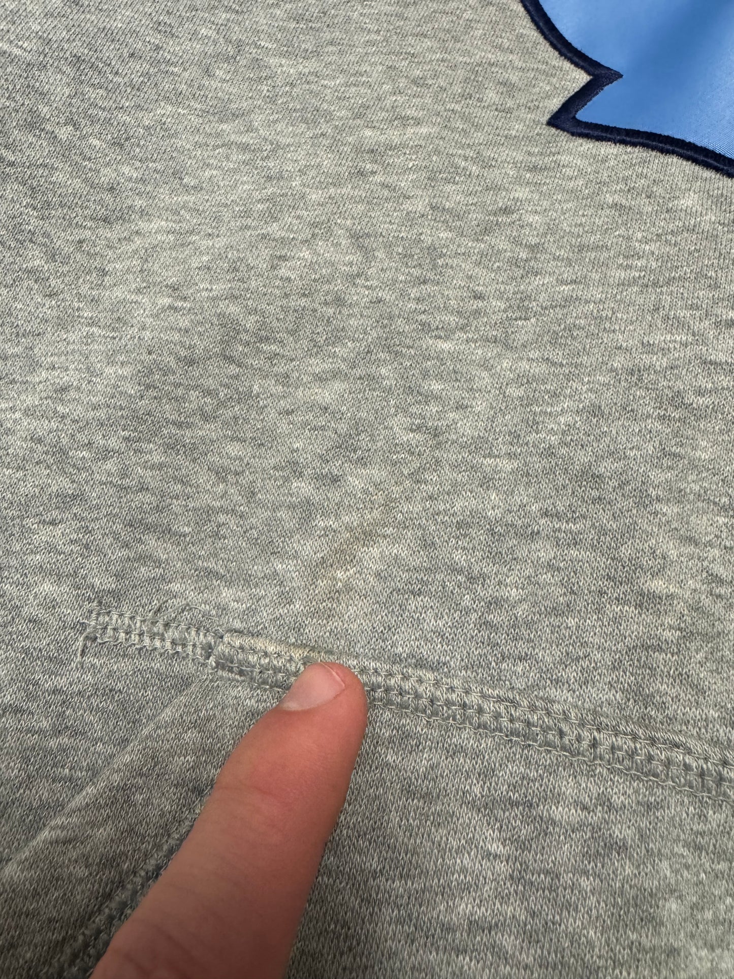 00s University of North Carolina (UNC) Vintage Nike Center Swoosh Hoodie (XXL)