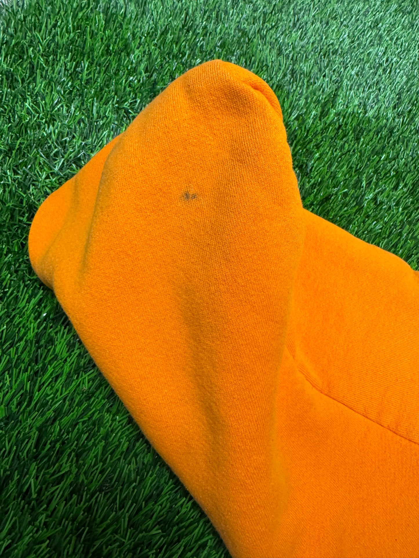 00s University of Tennessee (UT) Vols Spell Out Vintage Russell Embroidered Hoodie (L)