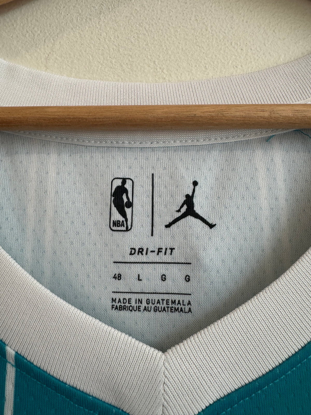2020 Charlotte Hornets PJ Washington Jr. Jordan Teal Swingman Jersey (L)