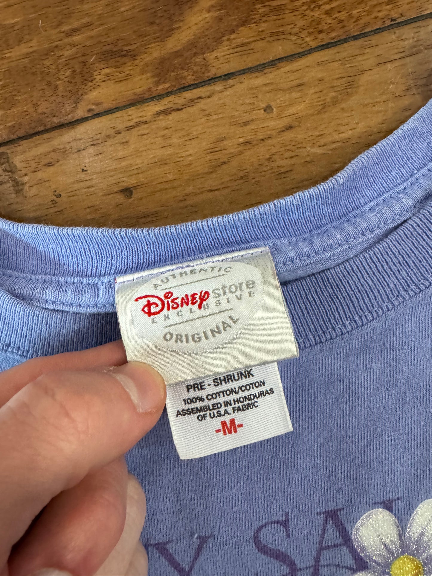 00s Disney Minnie Mouse Purple Tee (M)