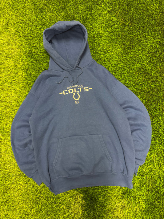 2006 Indianapolis Colts NFL Embroidered Hoodie (M)
