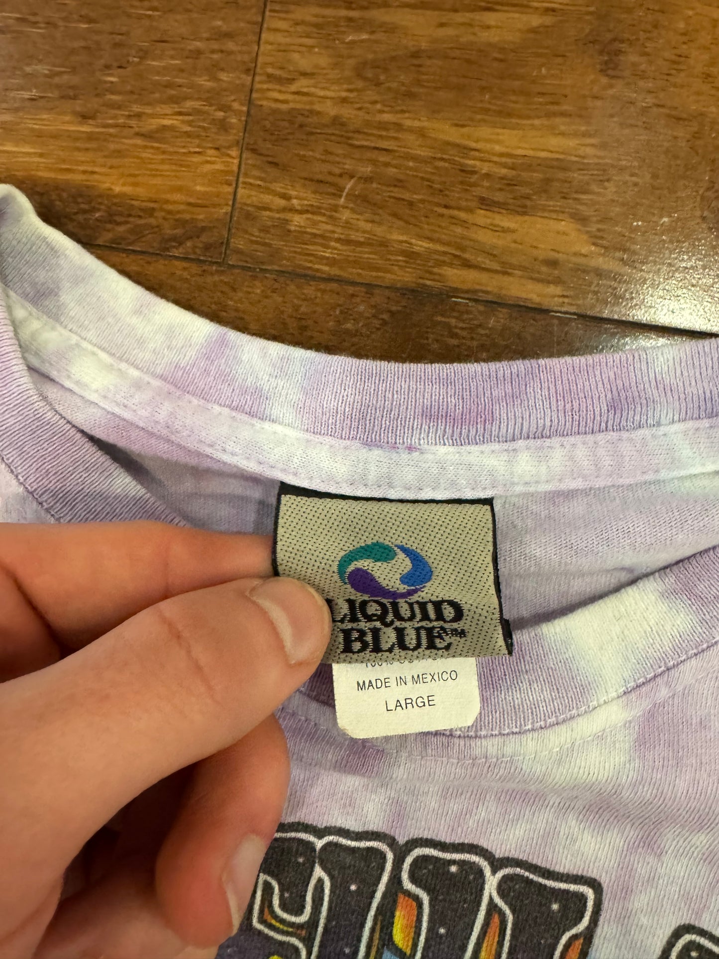 2001 Grateful Dead Liquid Blue Long Sleeve Tee (L)