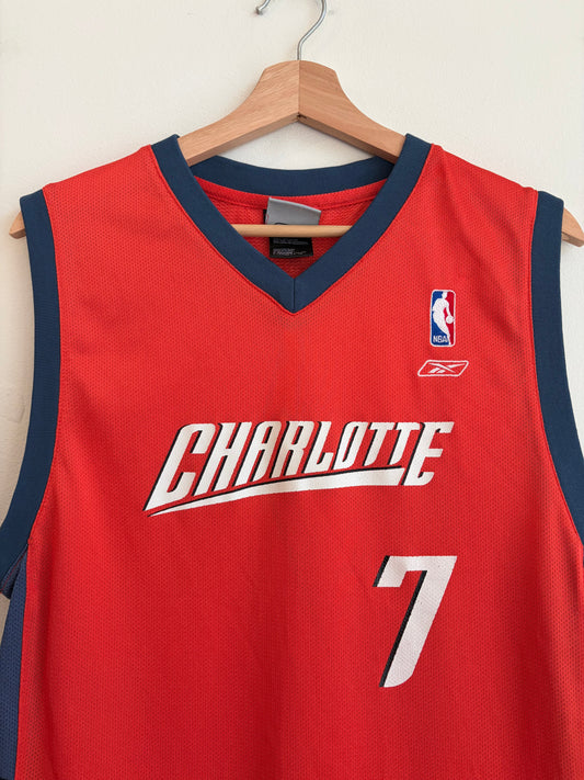00s Charlotte Bobcats Primoz Brezec NBA Jersey (Youth L)