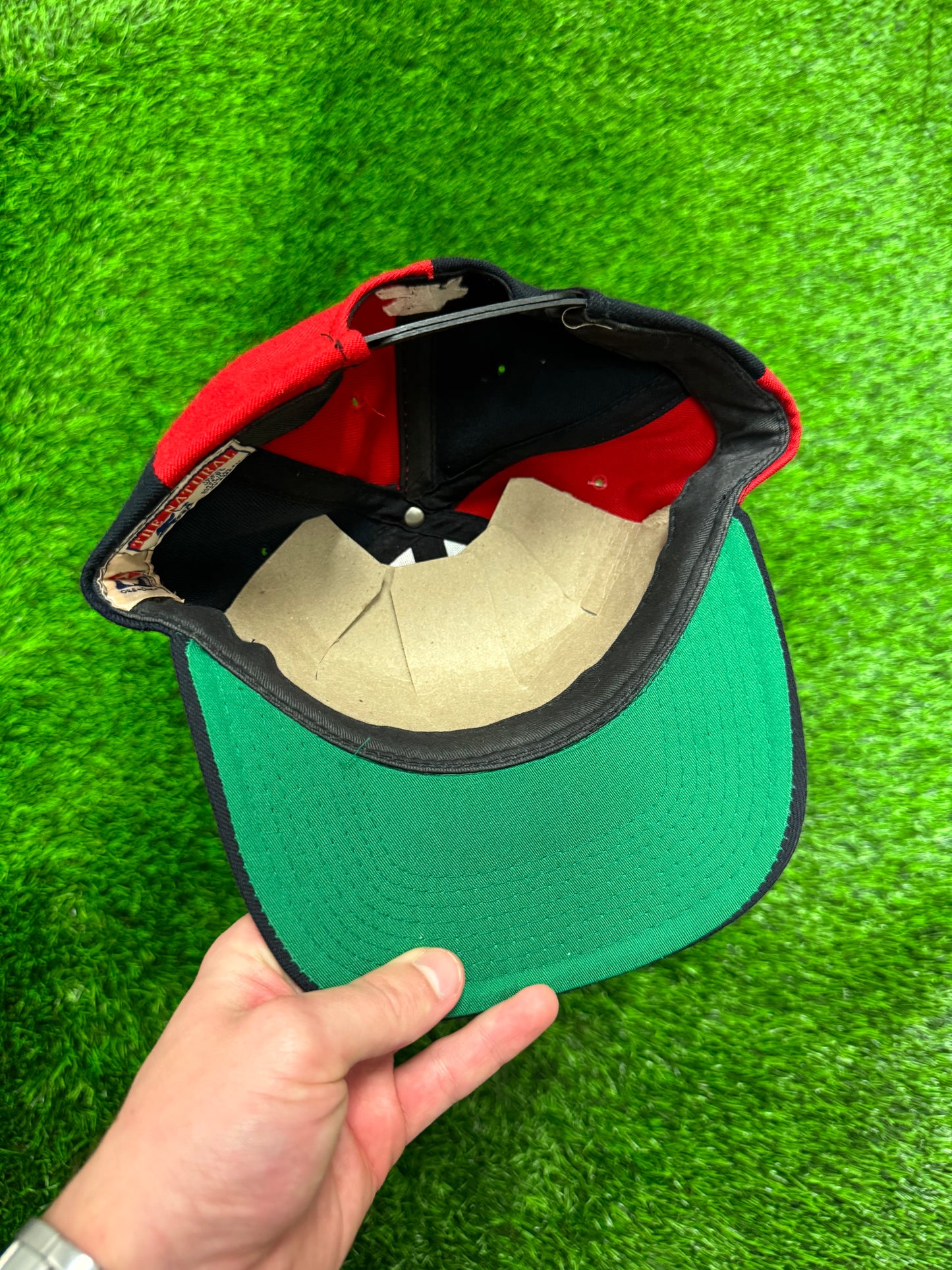 90s Chicago Bulls NBA Starter Vintage Snapback Hat (OS)