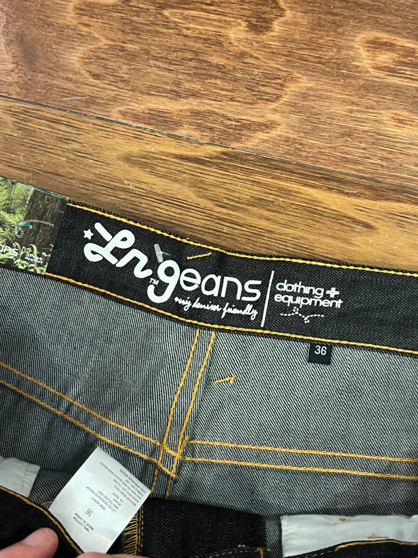 00s LRG Jeans Deadstock Embroidered Jeans (36x34)