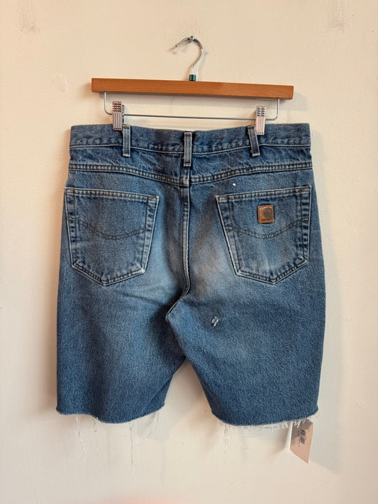 2007 Carhartt Faded Blue Shorts (36)