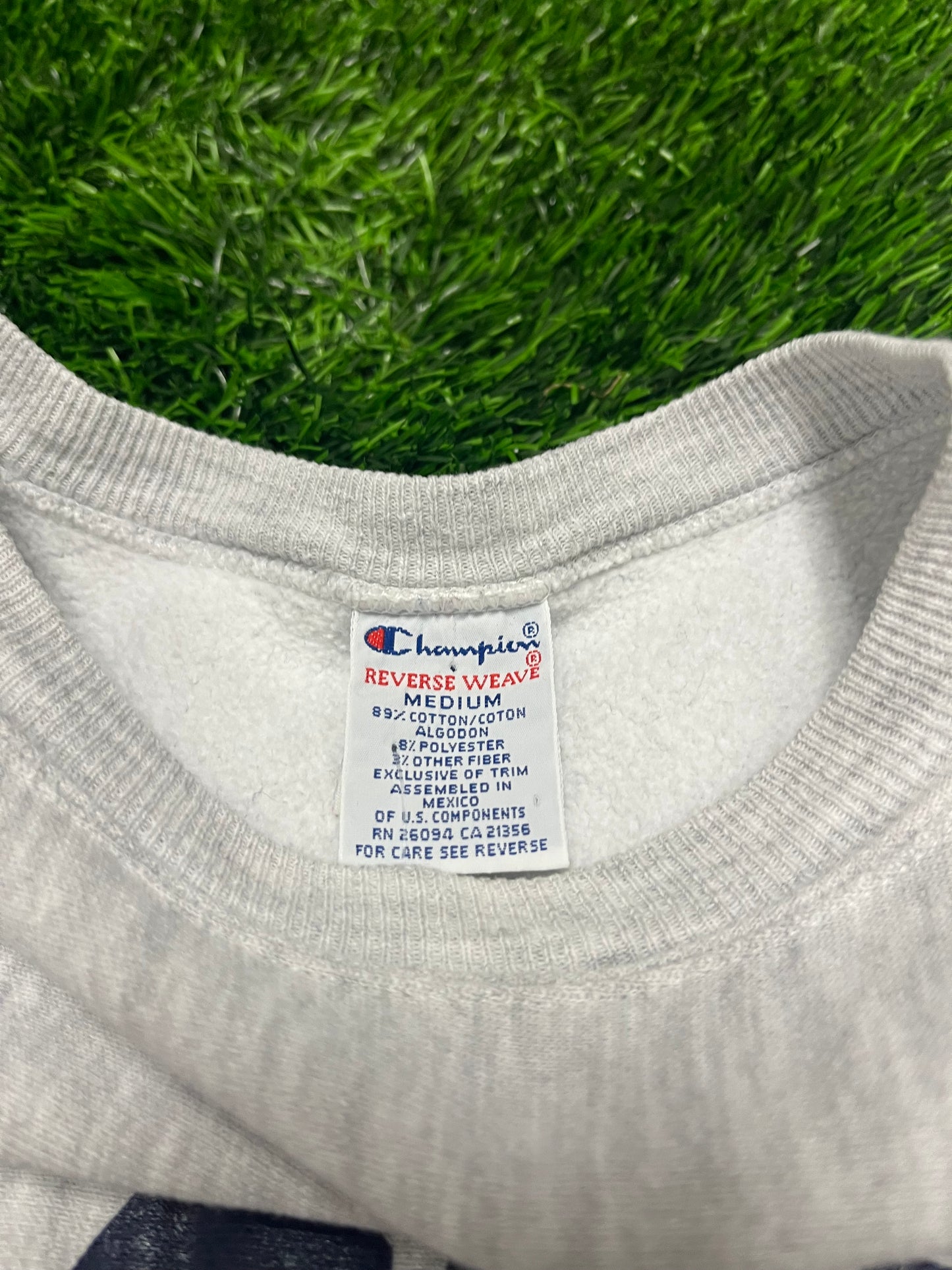 90s University of North Carolina UNC Field Hockey Vintage Champion Reverse Weave Crewneck (M)