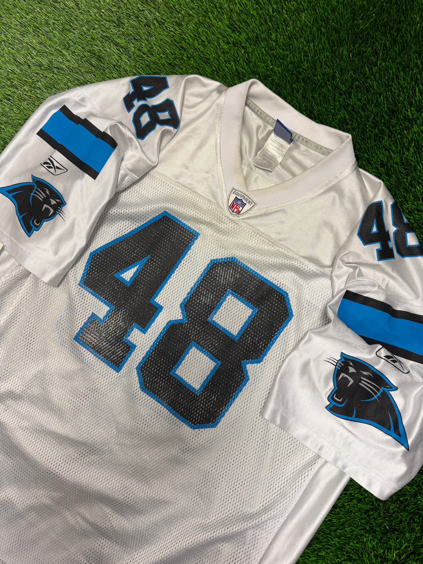Carolina Panthers Stephen Davis #48 Reebok Jersey (XXL)