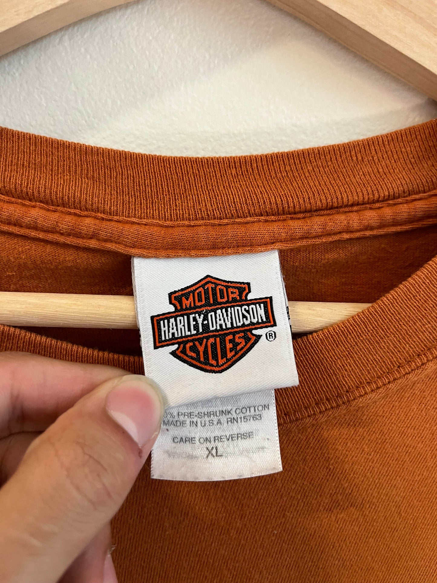 2009 Harley Davidson Smokin Orange Tee (XL)