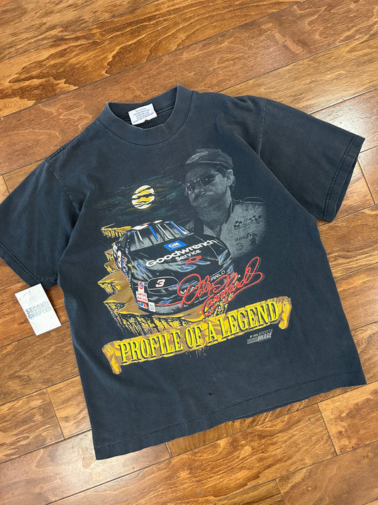 1995 Dale Earnhardt "Profile Of A Legend" Nascar Tee (M)