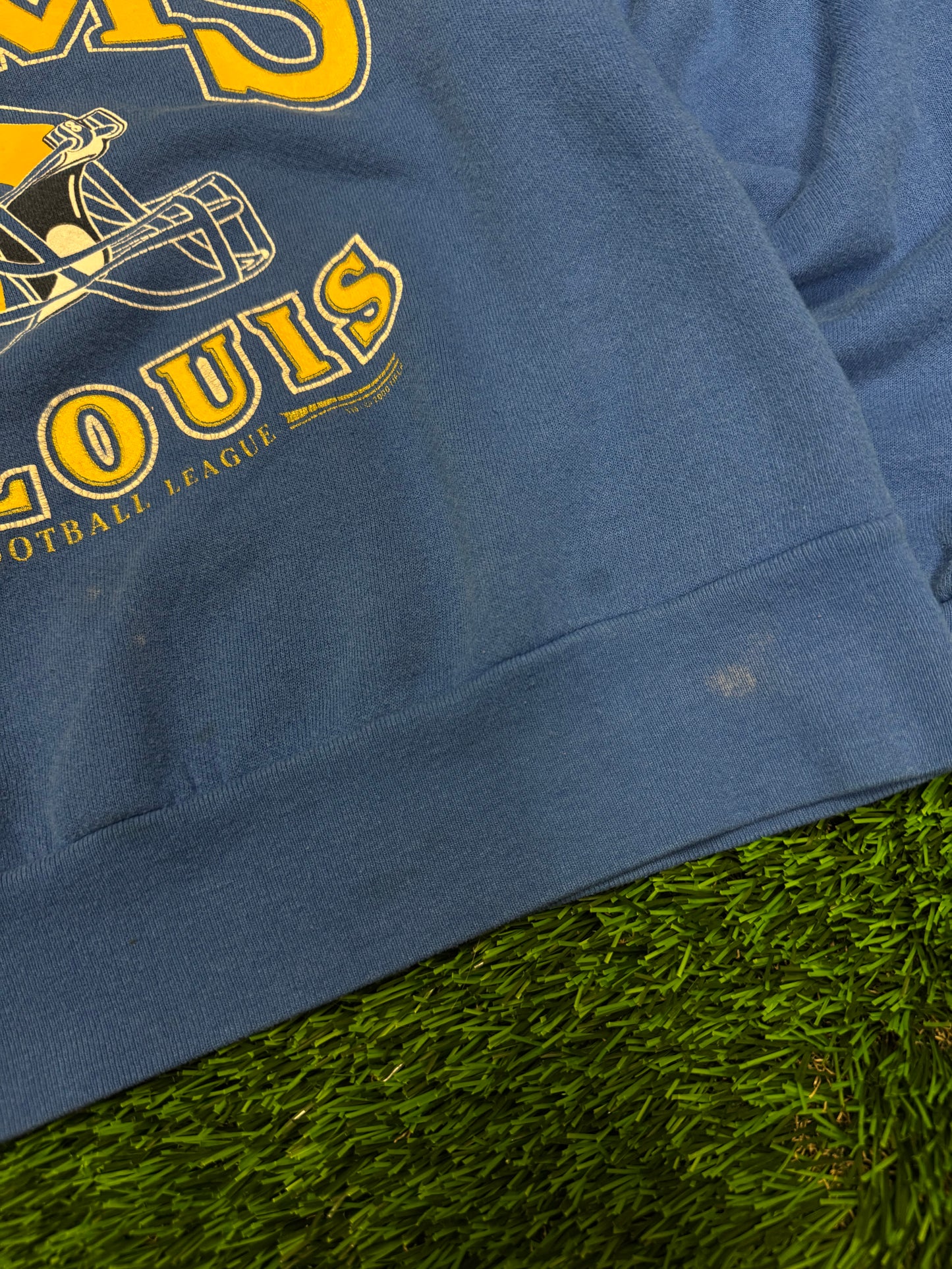2000 St Louis Rams CSA Youth Crewneck (Youth L)