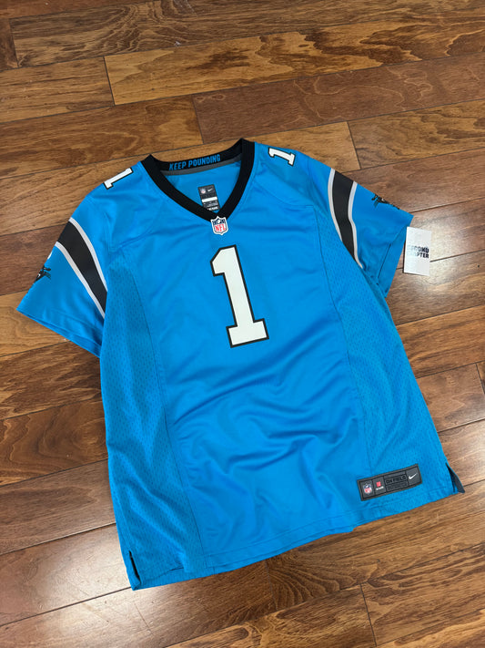 2012 Cam Newton Panthers Women's Jersey (XXL)