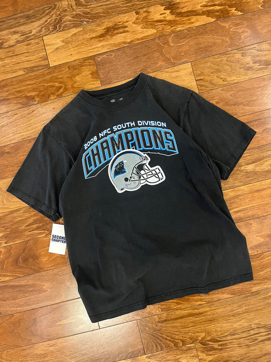 2008 Carolina Panthers NFC South Champs Tee (L)