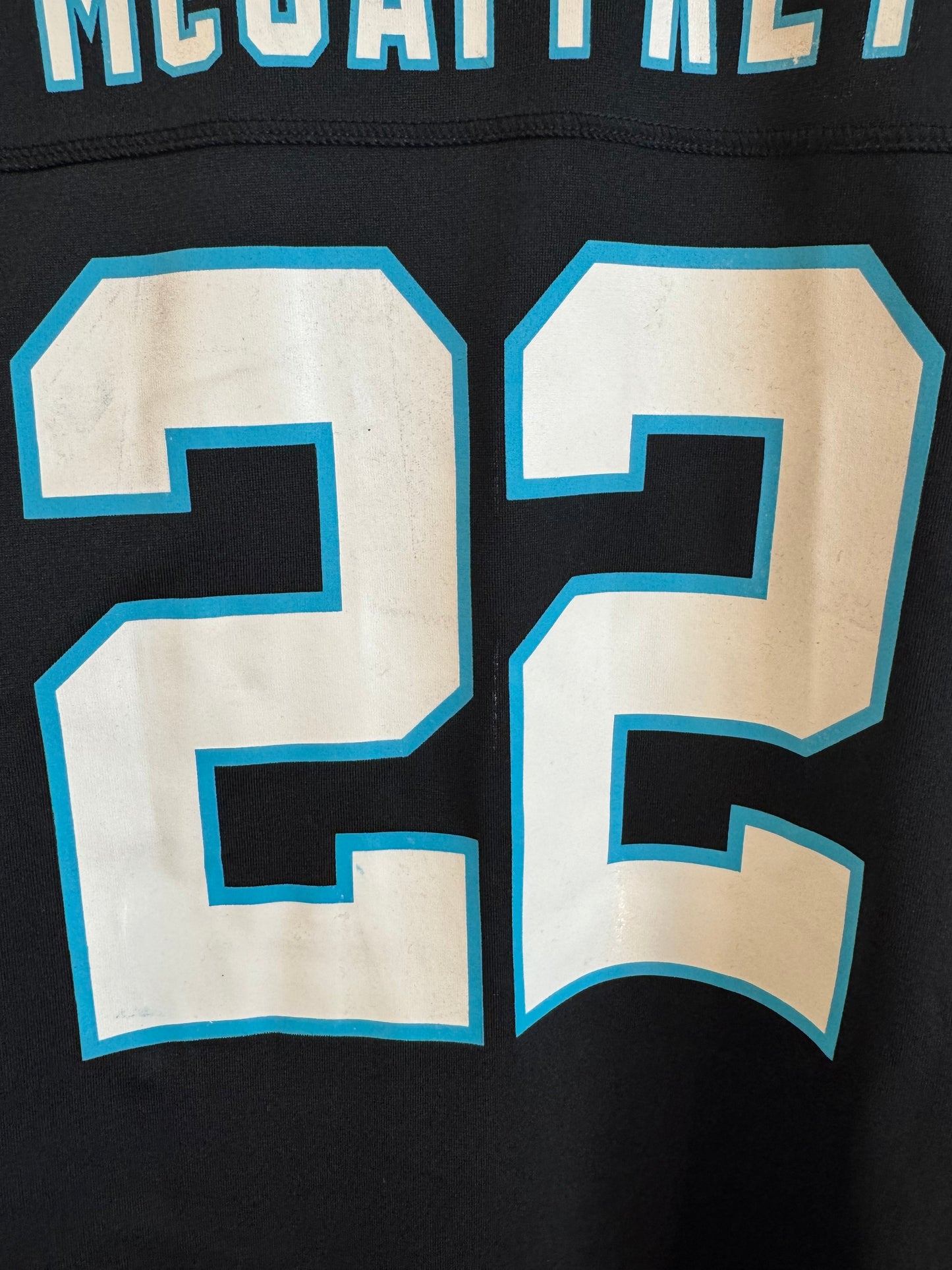 2017 Carolina Panthers Christian McCaffery Nike Home Jersey (Youth XL)