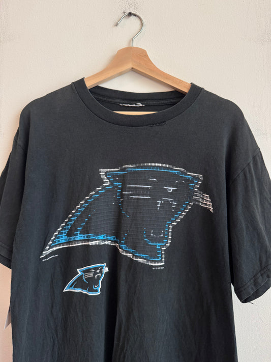 1999 Carolina Panthers Faded Logo Tee (L)