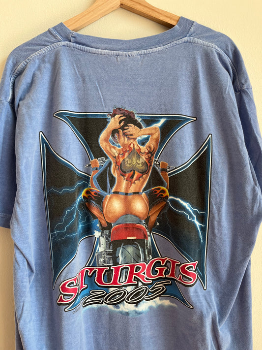 2005 Sturgis West Coast Blue Tee (XL)