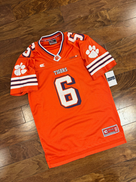 00s Clemson University Colosseum Football Jersey (Youth L)