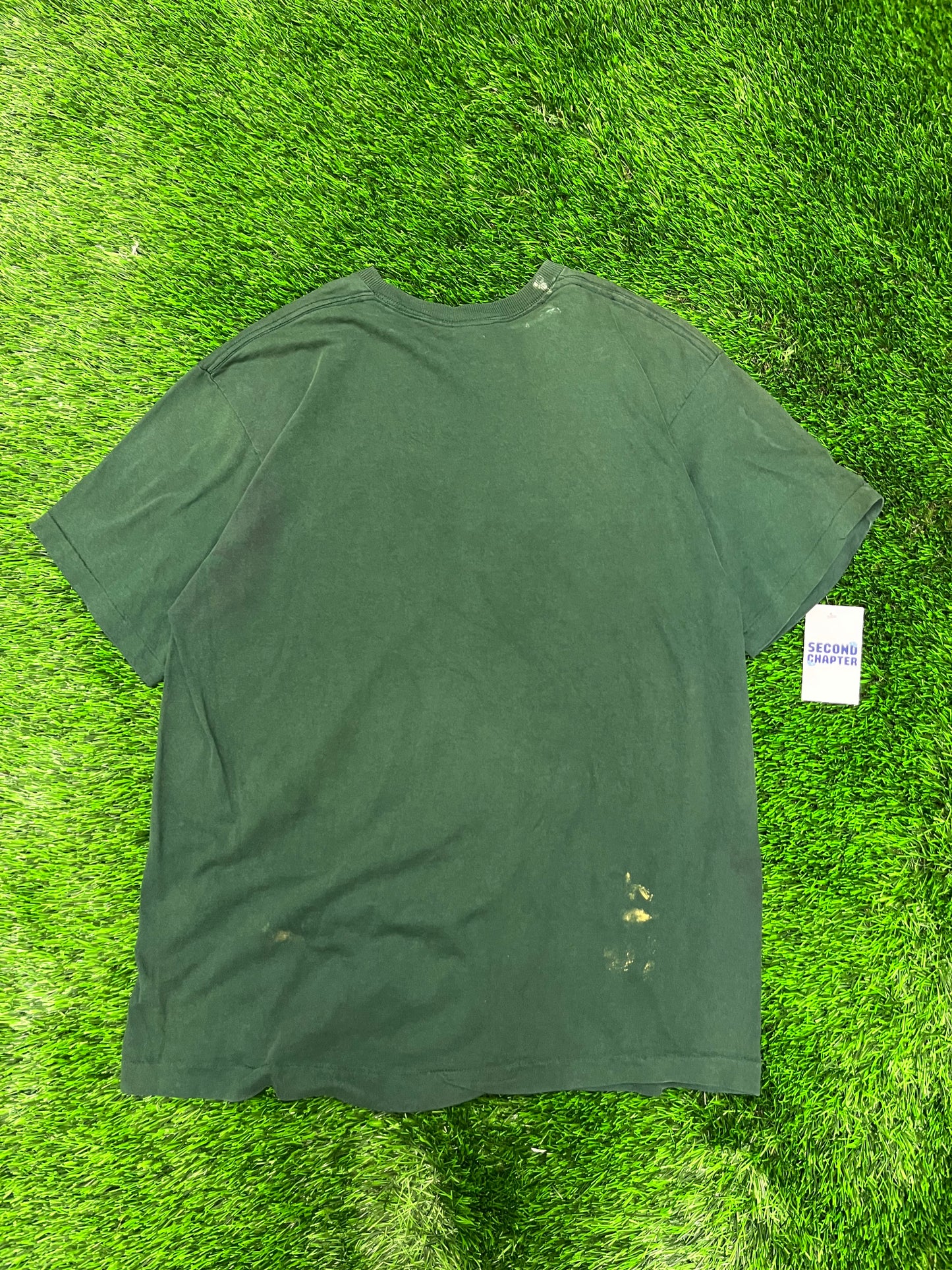 1997 Green Bay Packers Super Bowl Pro Player Green Tee (XL)