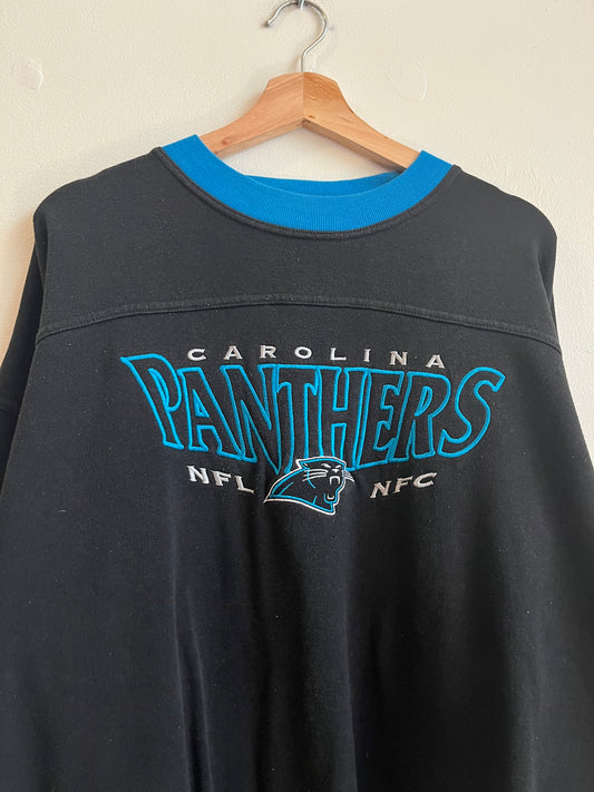 90s Carolina Panthers Lee Sport Embroidered Crewneck (XXL)