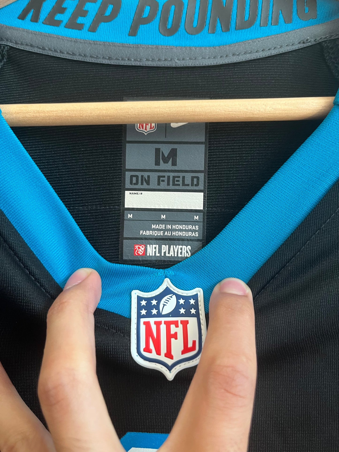 2010s Carolina Panthers Cam Newton Nike Home Jersey (M)