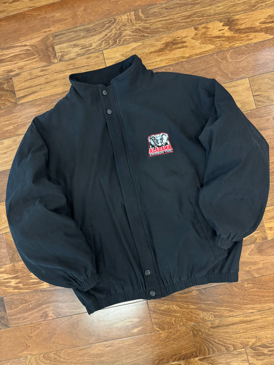 00s Alabama Crimson Tide Jansport Black Vintage Jacket (L)