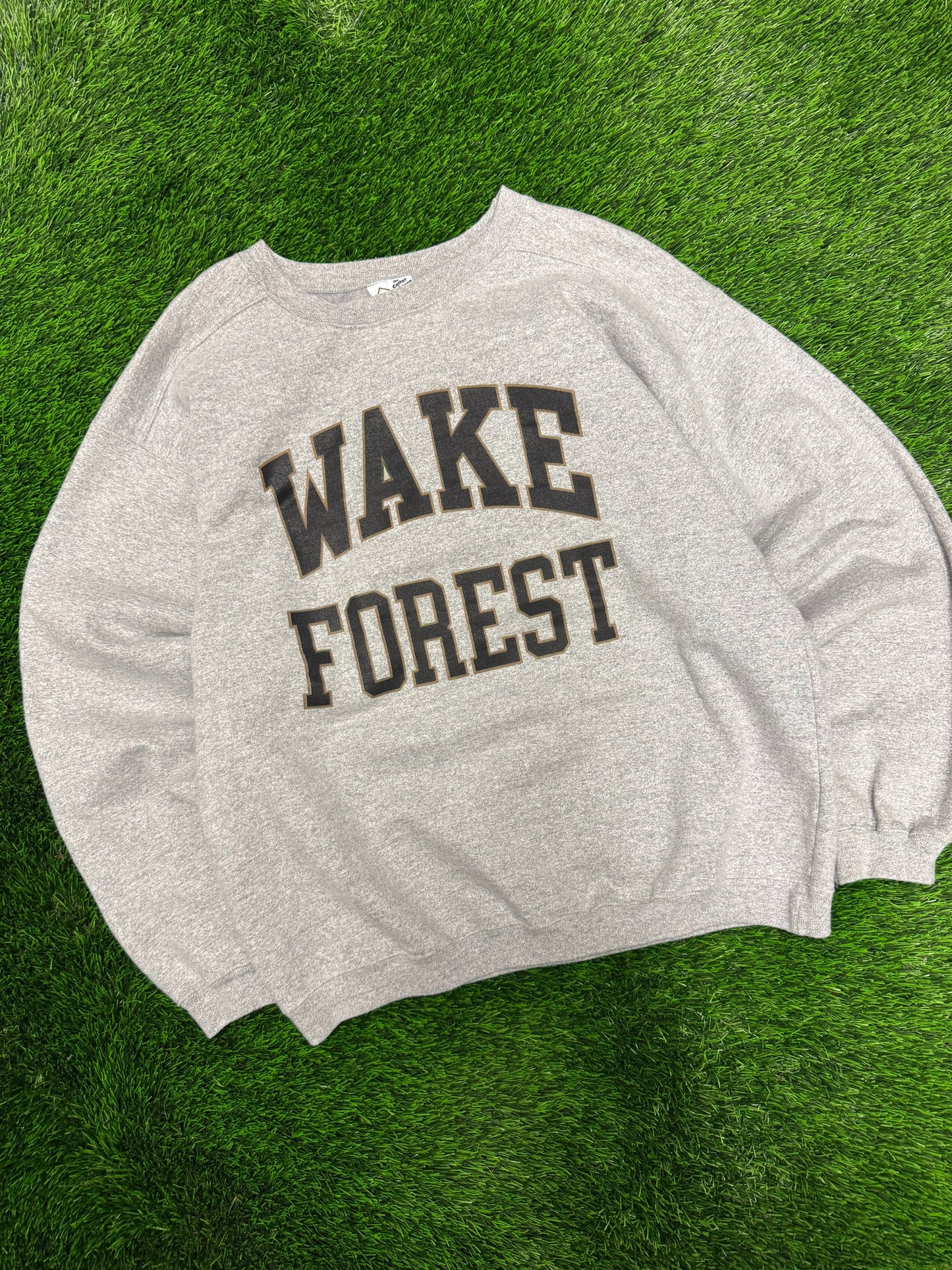 00s Wake Forest University Spell Out Vintage Crewneck (L)