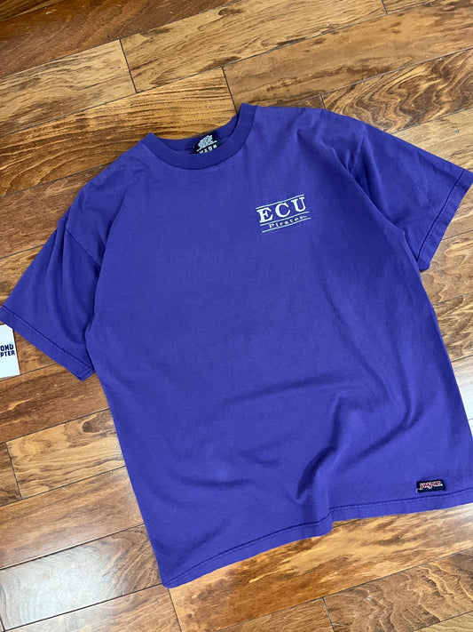 90s ECU Pirates Jansport Embroidered Tee (XXL)