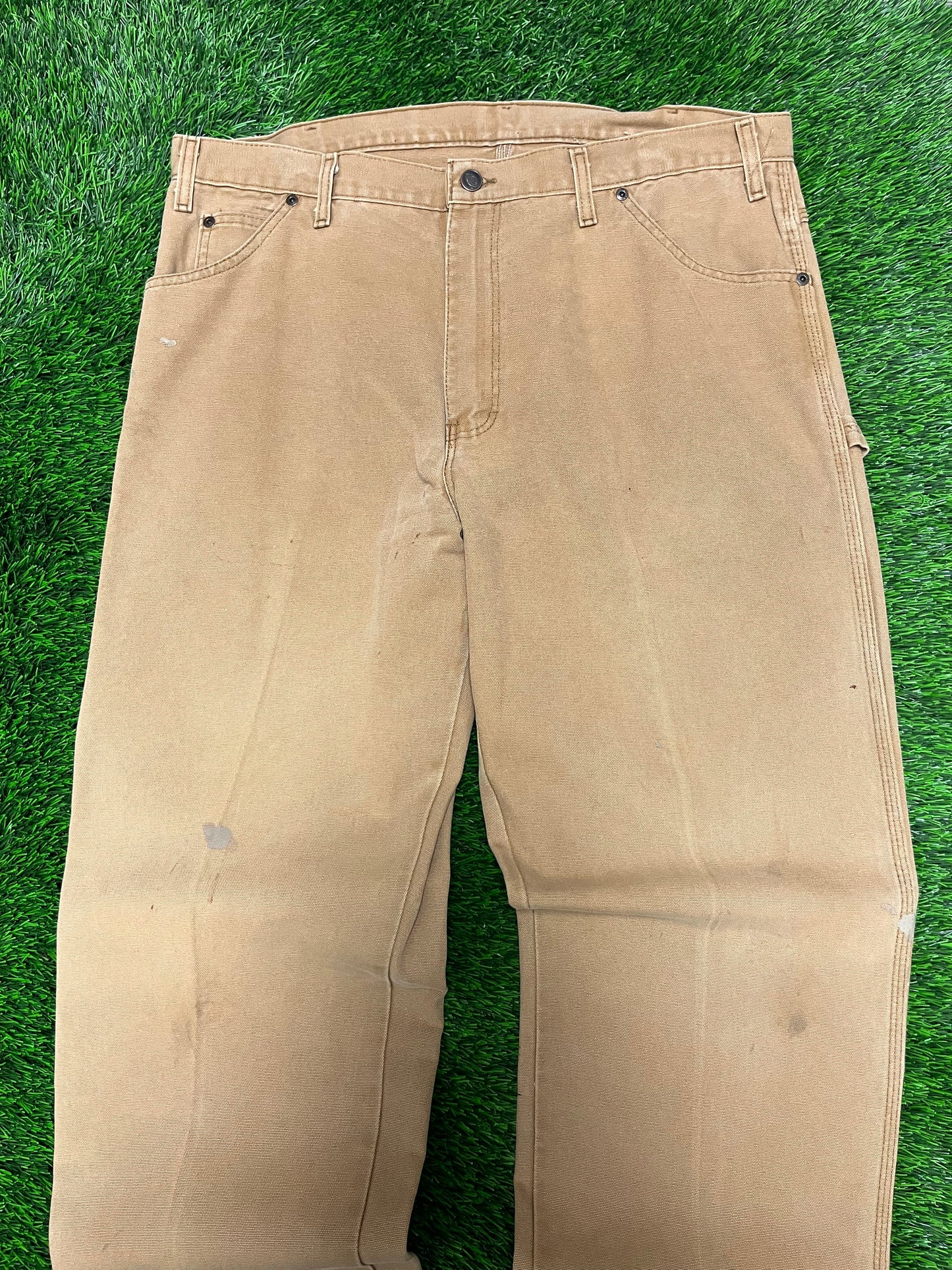 2014 Dickies Red Tab Tan Carpenter Pants (38 x 32)