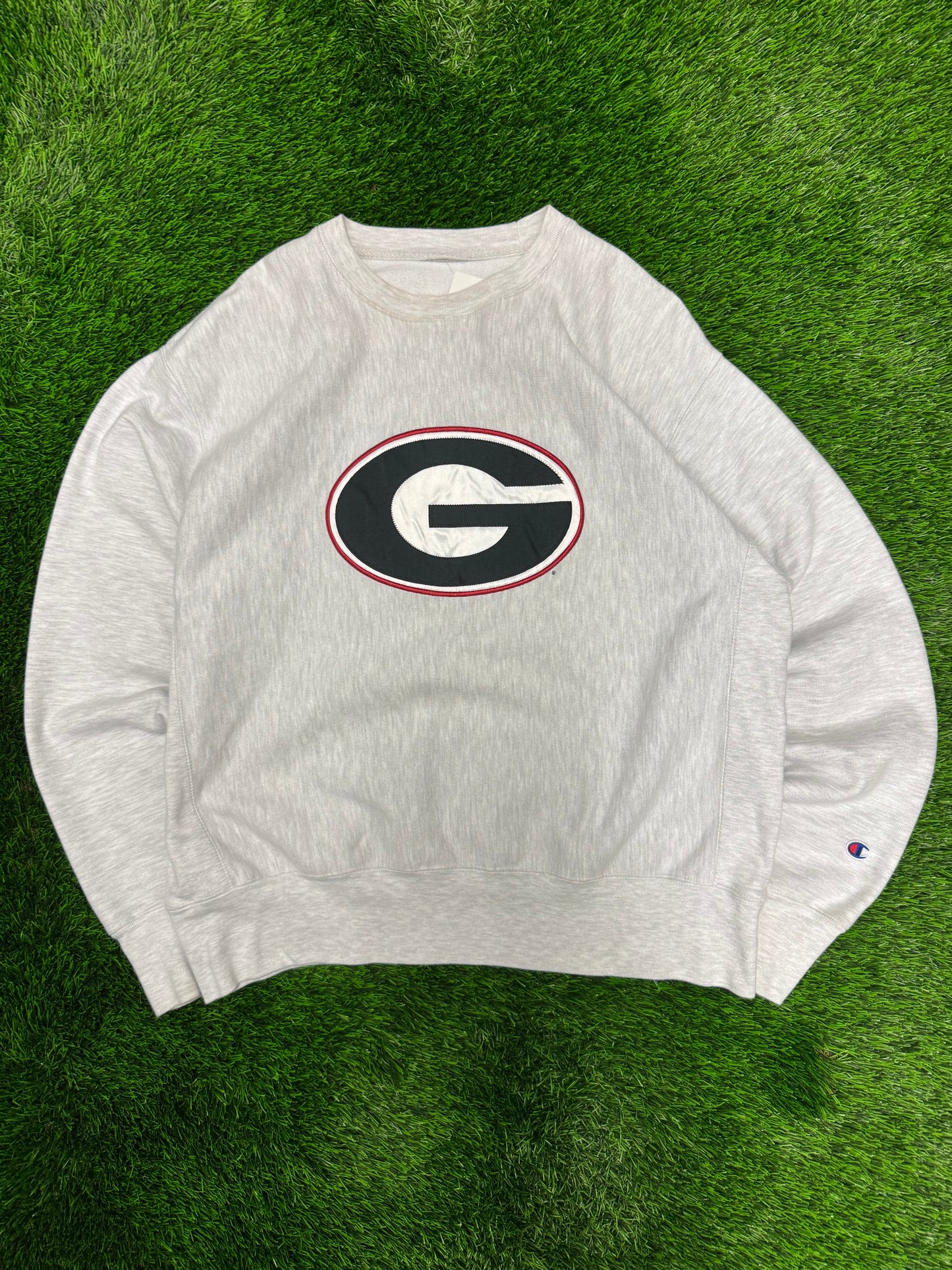 00s University Of Georgia (UGA) Bulldogs Champion Reverse Weave Crewneck (XL)