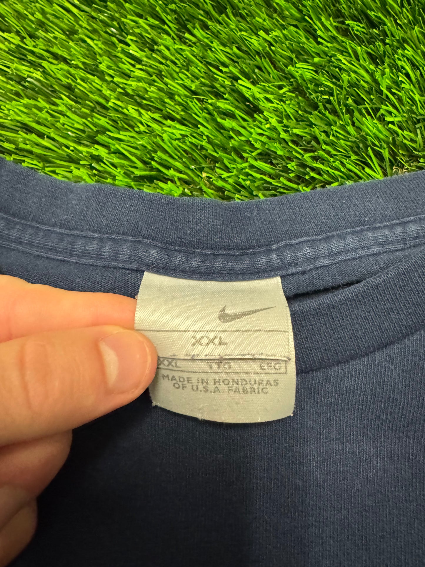 00s Nike Football Center Swoosh Tee (XXL)