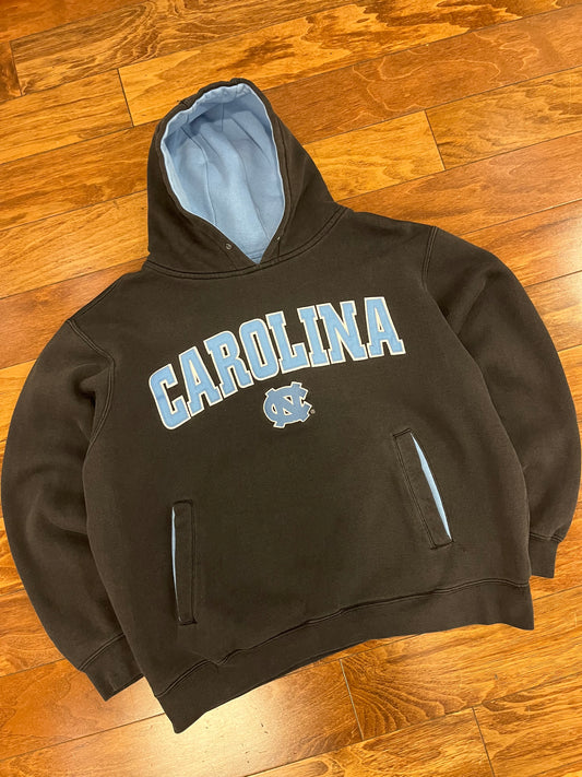 00s UNC Tar Heels Embroidered Champs Vintage Hoodie (M)