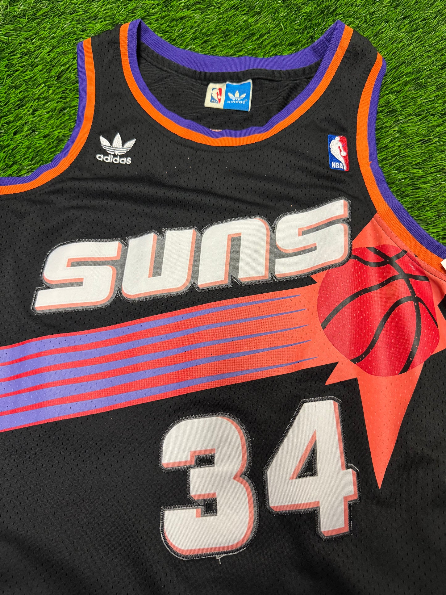 Phoenix Suns Charles Barkley #34 Adidas Hardwood Classics NBA Jersey (M)