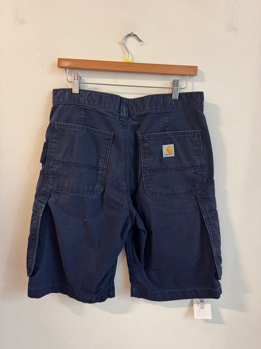Carhartt Navy Cargo Shorts (31)